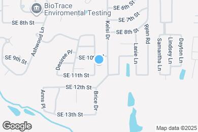 Map image of the property - 1112 Bryan Dr