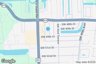 Map image of the property - 4927 SW 44th Ter