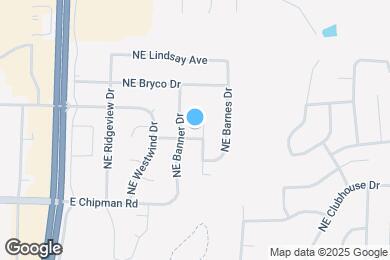 Map image of the property - 800 NE Ball Dr