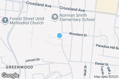 Map image of the property - 818 Greenwood Ave