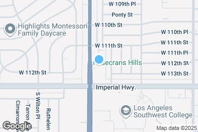 Map image of the property - 11208 S Western Ave