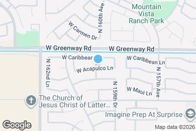 Map image of the property - 15962 W Acapulco Ln