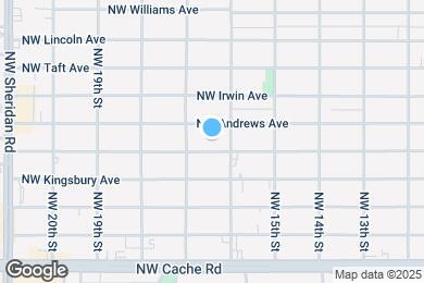 Map image of the property - 1607 NW Taylor Ave