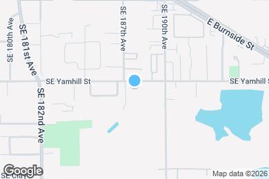 Map image of the property - 18724 SE Yamhill St