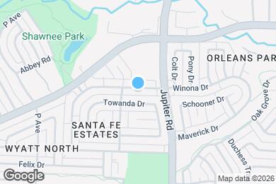 Map image of the property - 2200 Winona Dr