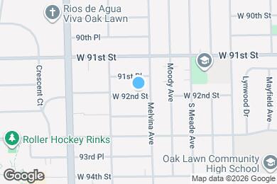 Map image of the property - 6218 W 92nd St