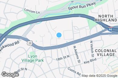 Map image of the property - 1931 N Cleveland St
