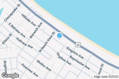 Map image of the property - 1324 Hillside Ave