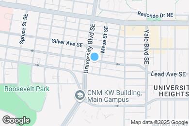 Map image of the property - 1812 Lead Ave SE