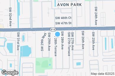 Map image of the property - 4896 SW 28th Ter