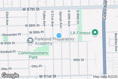 Map image of the property - 8840 Sproat Ave