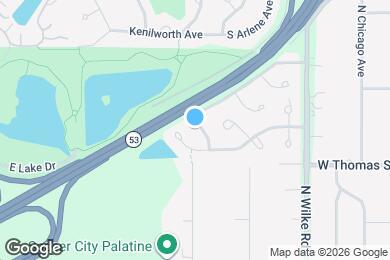 Map image of the property - 344 S Lancelot Ln