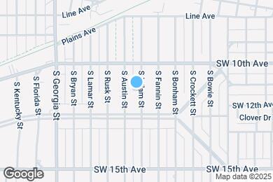 Map image of the property - 1014 S Milam St