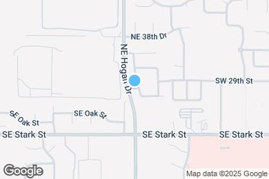 Map image of the property - 3321 NE View Ave