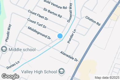 Map image of the property - 9911 Donerail Way