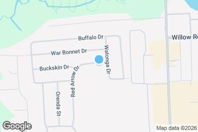 Map image of the property - 2571 Red Arrow Dr
