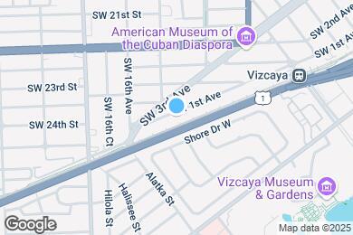 Map image of the property - 3645 SW 1st Ave