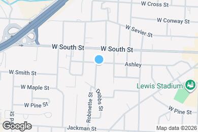 Map image of the property - 204 Dobbs St