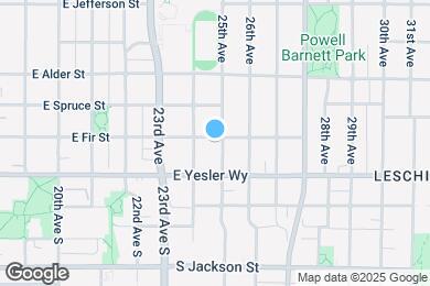 Map image of the property - 129 25th Ave