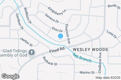 Map image of the property - 4849 Wellborn Dr