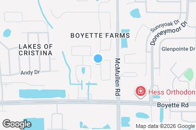 Map image of the property - 9826 White Barn Way