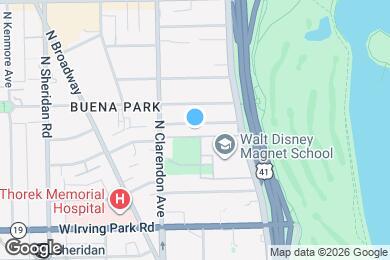 Map image of the property - 711 W Gordon Ter