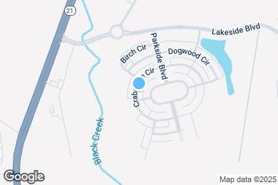 Map image of the property - 25 Crabapple Cir