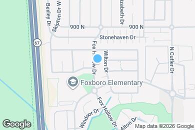 Map image of the property - 726 Fox Hollow Rd