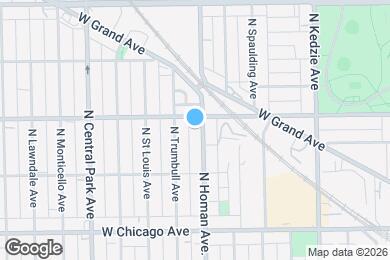 Map image of the property - 946 N Homan Ave