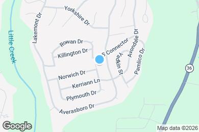 Map image of the property - 84 Yarmouth Dr