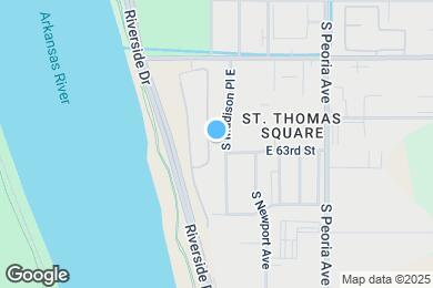 Map image of the property - 6206 S Madison Pl