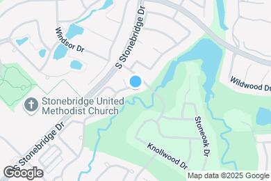 Map image of the property - 1409 Hackett Creek Dr