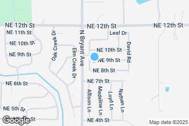 Map image of the property - 2108 NE 9th St