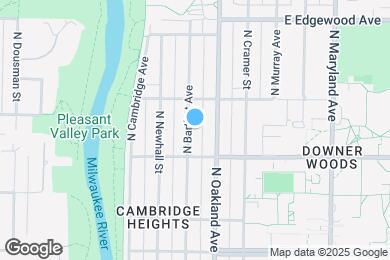 Map image of the property - 3336 N Bartlett Ave