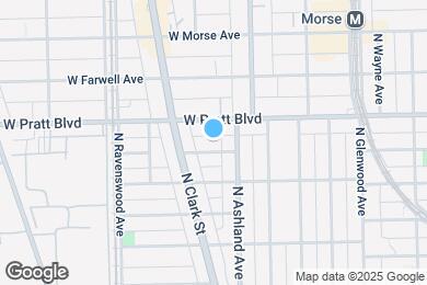 Map image of the property - 1622 W Columbia Ave