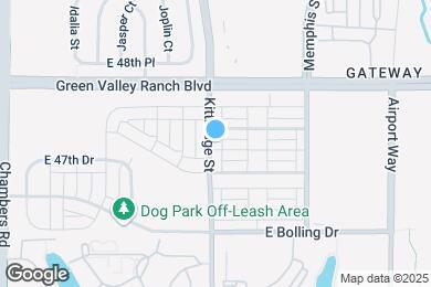 Map image of the property - 4764 N Kittredge St