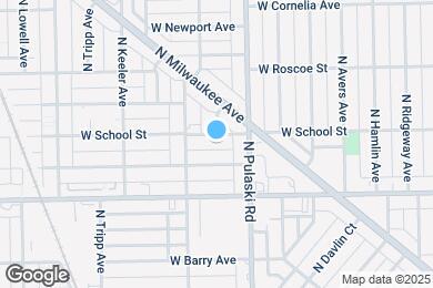 Map image of the property - 4027 W School St