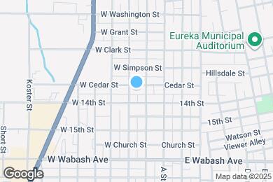 Map image of the property - 125 W Cedar St