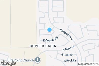 Map image of the property - 3982 E Hematite Ln