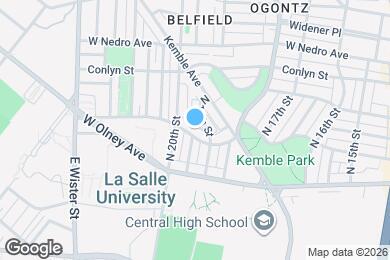 Map image of the property - 1921 W Chew St