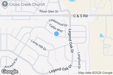 Map image of the property - 1351 Ancestra Dr