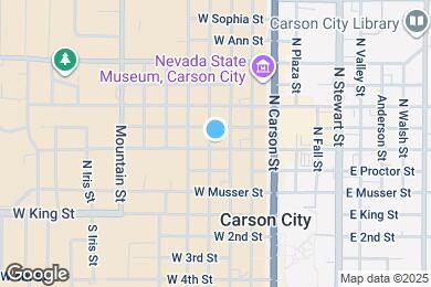 Map image of the property - 310 W Telegraph St