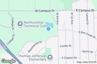 Map image of the property - Timberwolf Suites Student Apartments