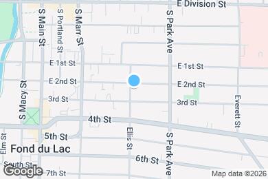 Map image of the property - 150 E 2nd St