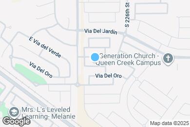 Map image of the property - 22460 E Via Del Rancho Rd