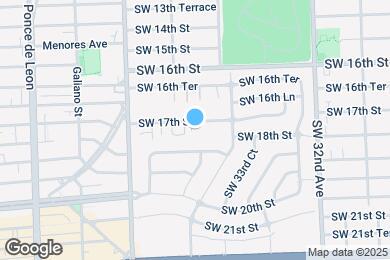 Map image of the property - 3540 SW 17th St