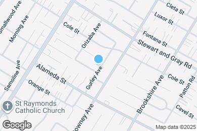 Map image of the property - 12053 Gurley Ave