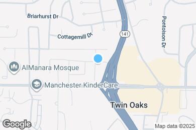 Map image of the property - 1208 Eagleshire Dr