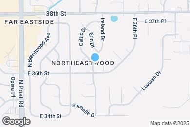 Map image of the property - 3619 Ireland Dr