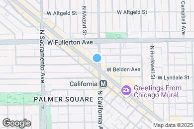 Map image of the property - 2315 N Milwaukee Ave